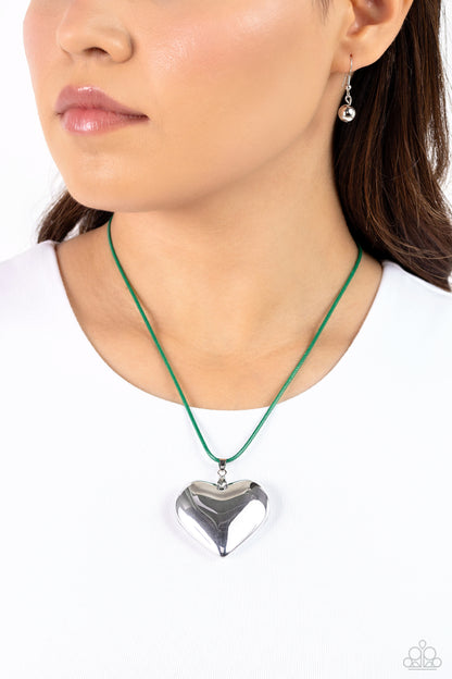 Devoted Daze Green Necklace - Jewelry by Bretta