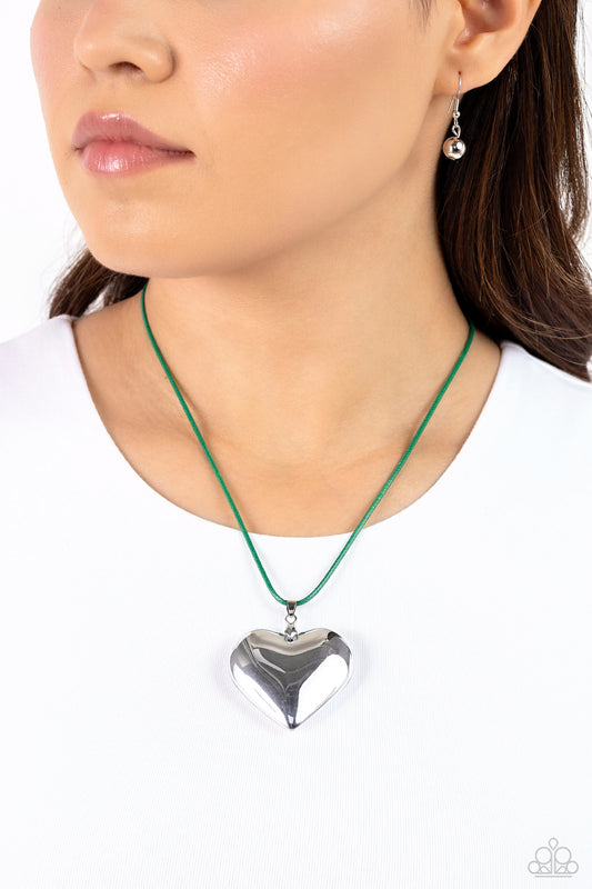 Devoted Daze Green Necklace - Jewelry by Bretta
