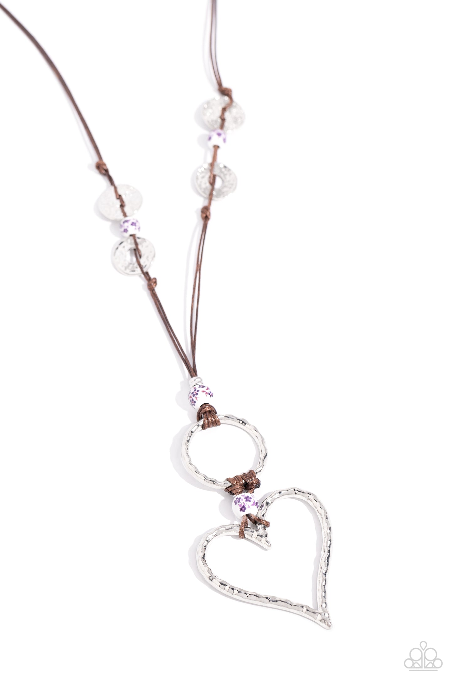 KNOT Over Yet Purple Heart Necklace - Jewelry by Bretta