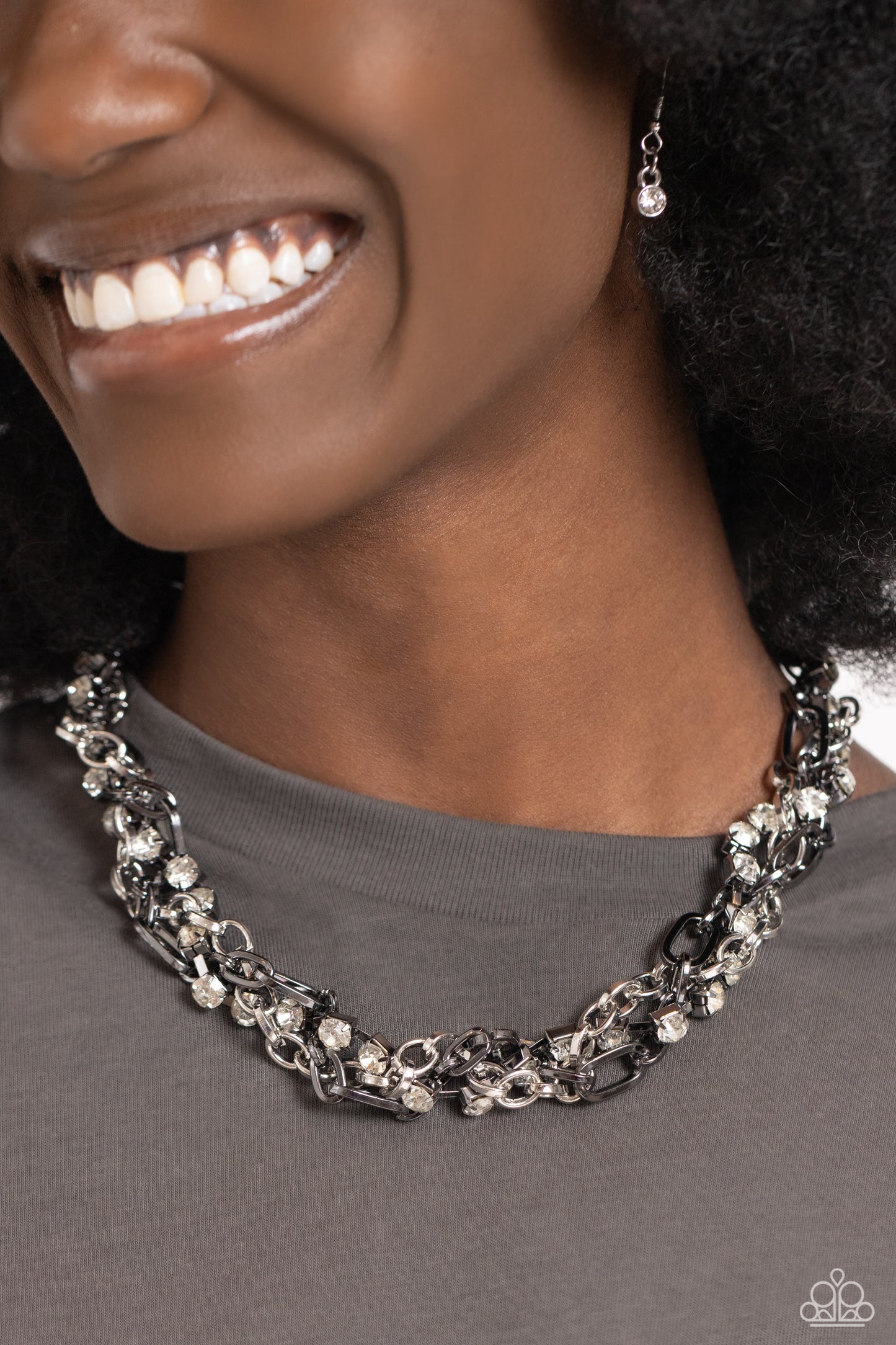 Totally Two-Toned - Silver-Jewelry By Bretta
