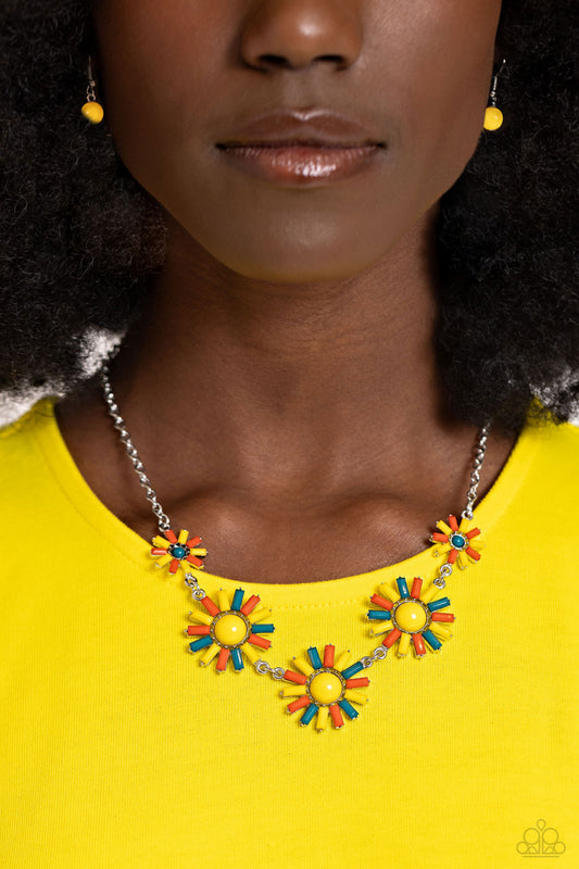 SUN and Fancy Free Yellow Necklace - Jewelry by Bretta
