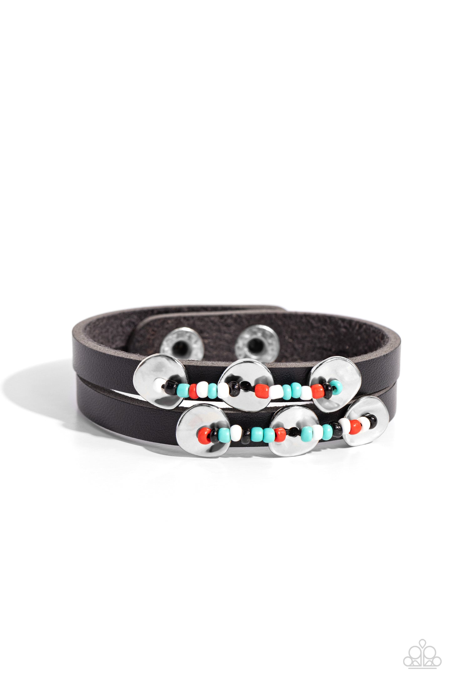 Social Sashay Black Bracelet - Jewelry by Bretta