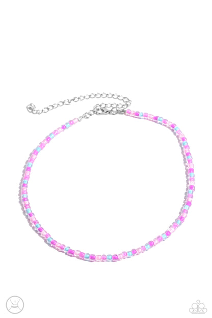 Colorfully GLASSY Pink Set - Jewelry by Bretta