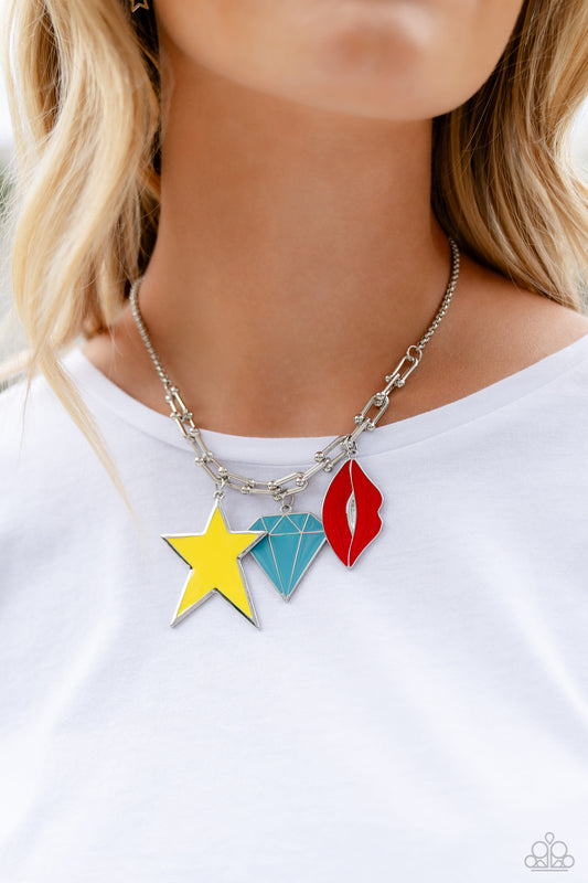 Scouting Shapes Multi Necklace - Jewelry by Bretta