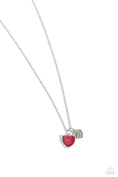 Devoted Delicacy Red Necklace - Jewelry by Bretta