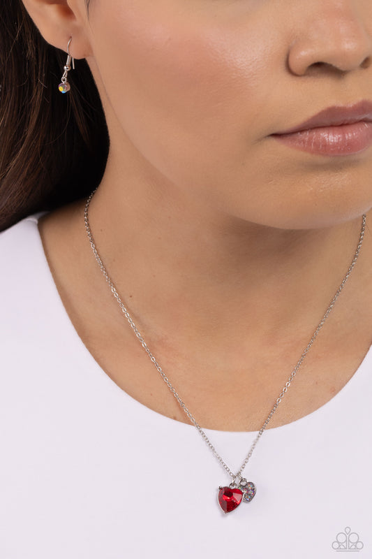 Devoted Delicacy Red Necklace - Jewelry by Bretta
