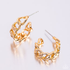 Casual Confidence Gold Hoop Earrings - Jewelry by Bretta