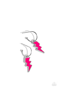 Lightning Limit Pink Earrings - Jewelry by Bretta