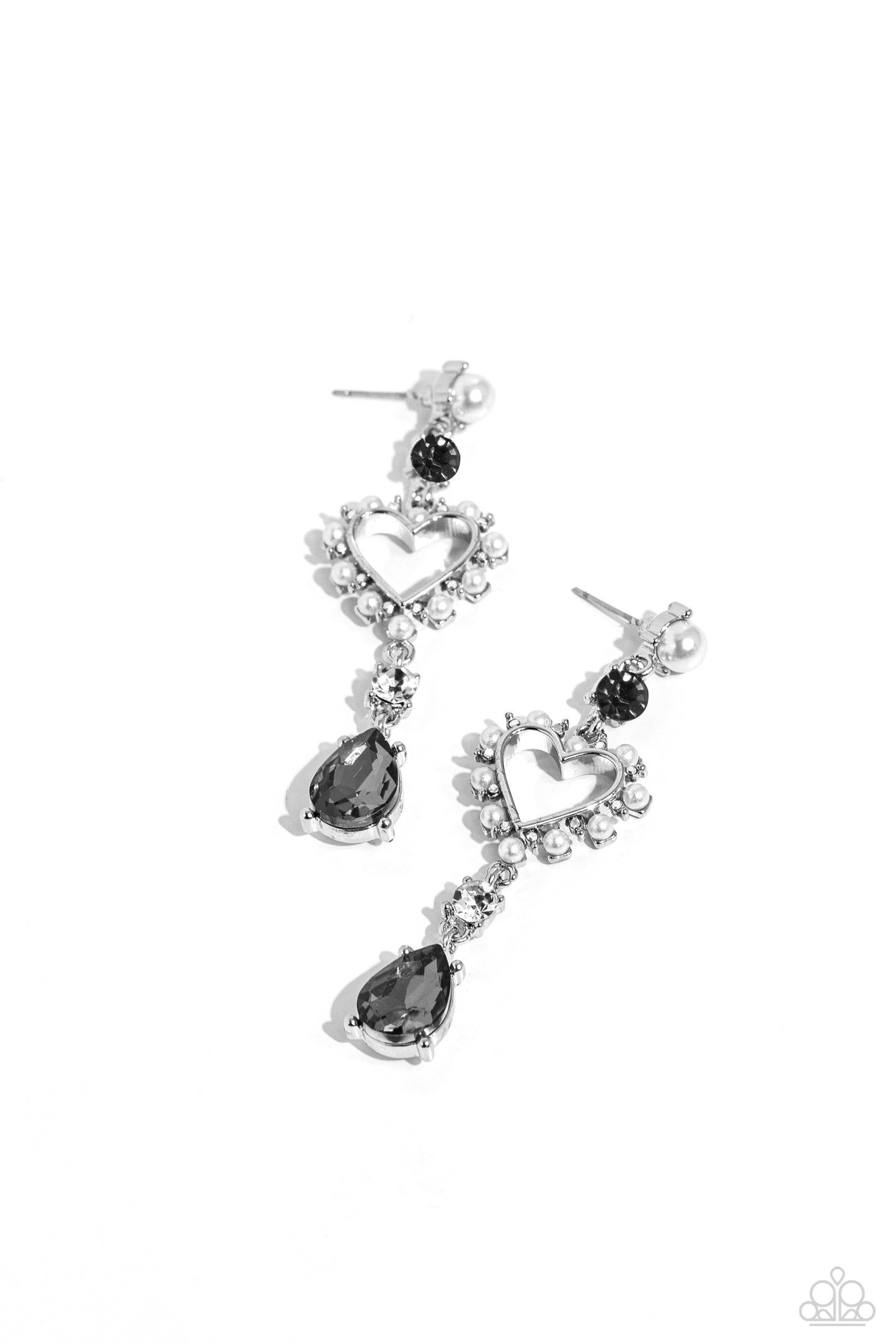 Lovers Lure Silver Heart Earrings - Jewelry by Bretta