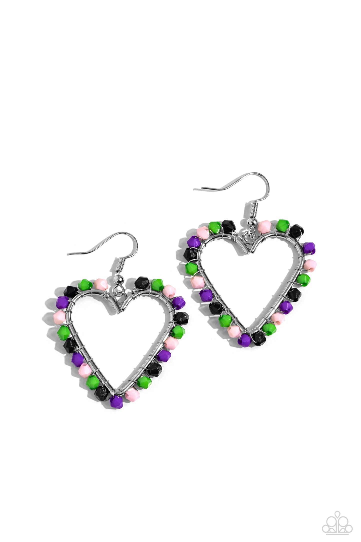 Fun-Loving Fashion Black Earrings - Jewelry by Bretta
