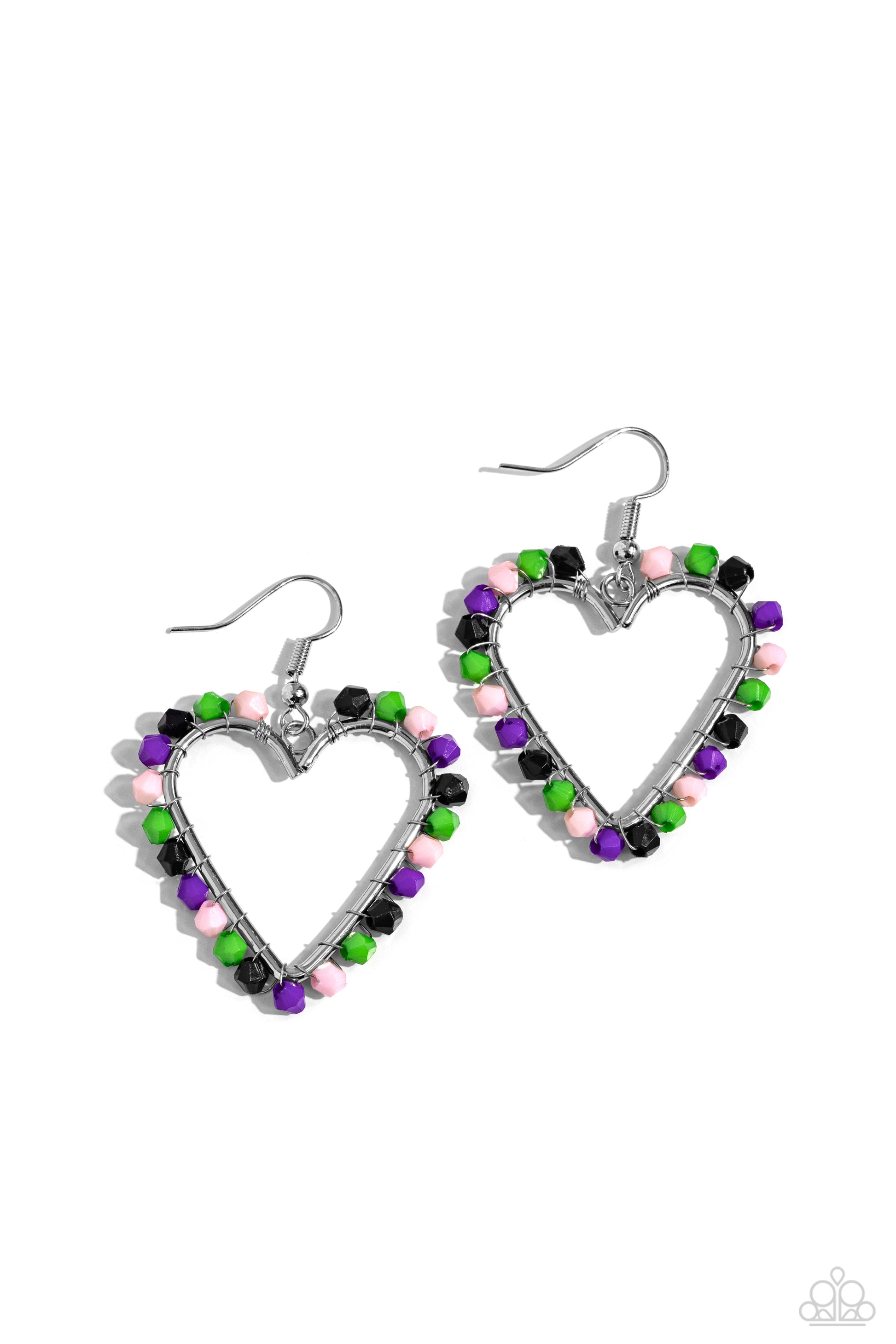 Fun-Loving Fashion Black Earrings - Jewelry by Bretta