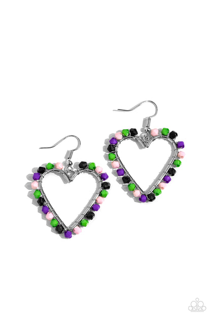 Fun-Loving Fashion Black Earrings - Jewelry by Bretta