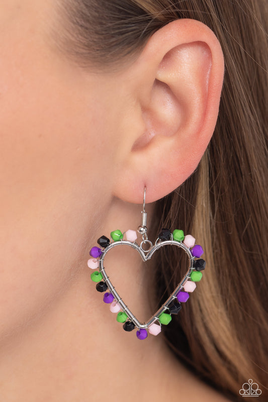 Fun-Loving Fashion Black Earrings - Jewelry by Bretta