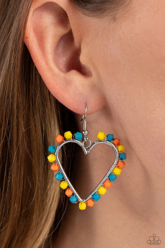 Fun-Loving Fashion Yellow Earrings  - Jewelry by Bretta