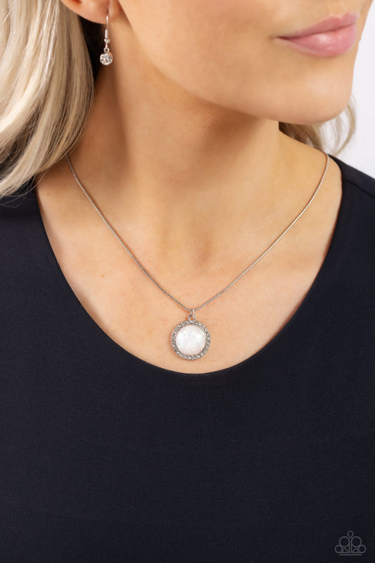 Pixie Potential White Necklace  - Jewelry by Bretta