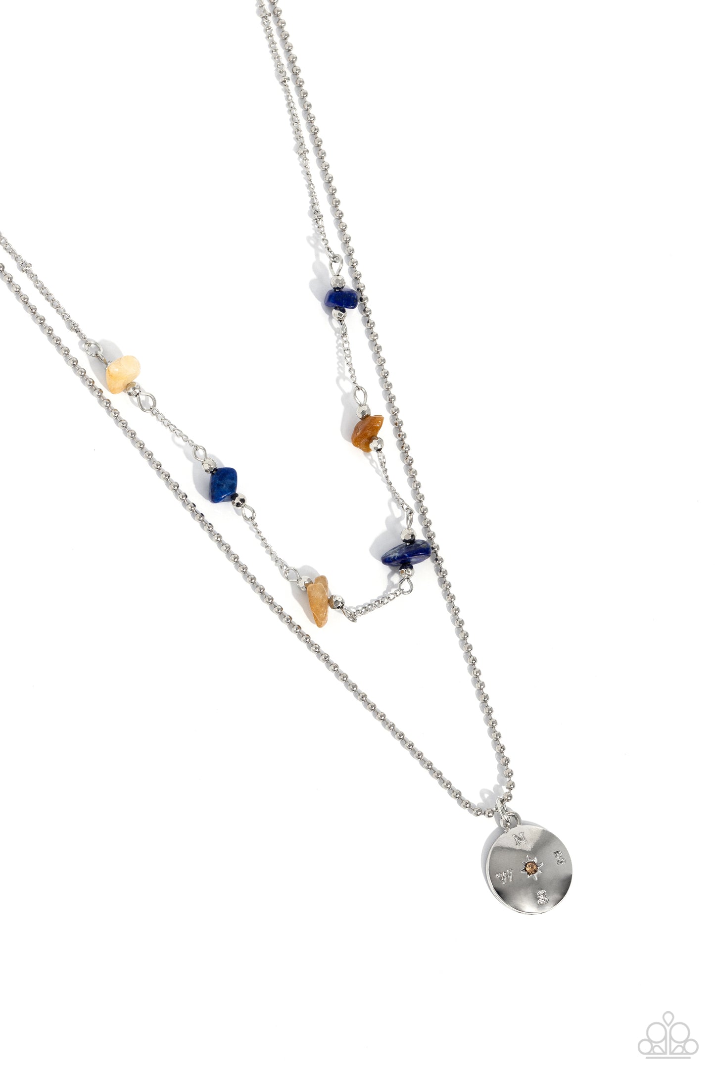 Sense of Direction Yellow Necklace - Jewelry by Bretta