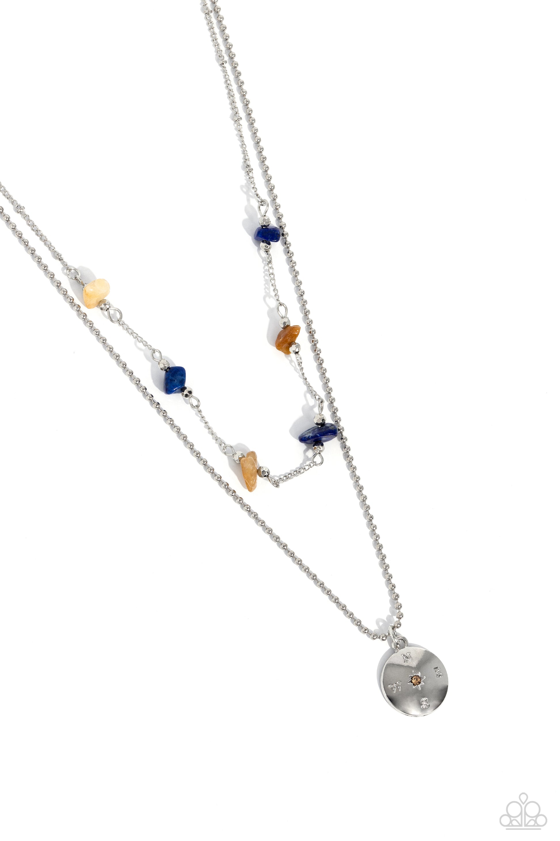 Sense of Direction Yellow Necklace - Jewelry by Bretta