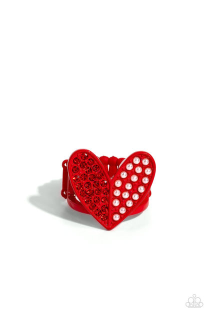 Hometown Heart Red Ring - Jewelry by Bretta