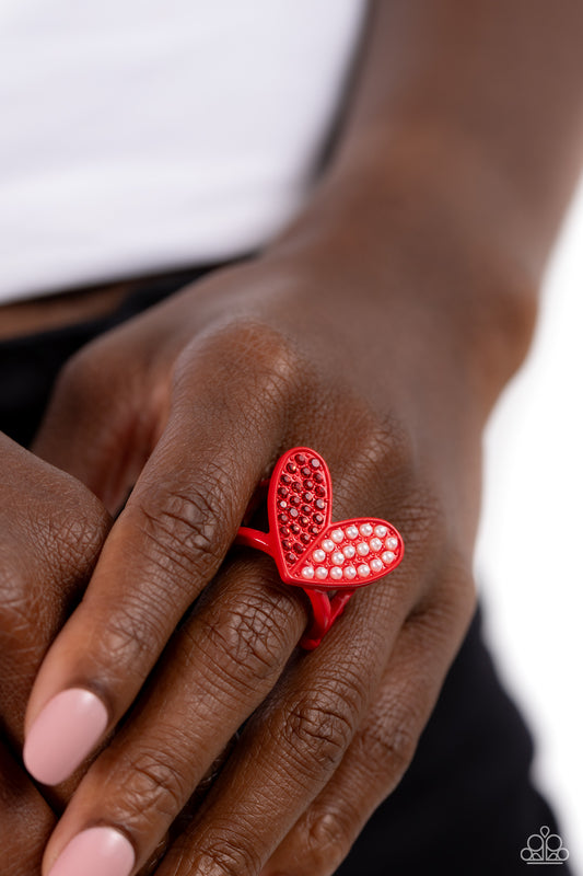 Hometown Heart Red Ring - Jewelry by Bretta