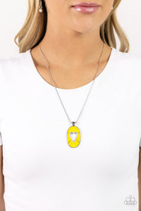 Airy Affection Yellow Necklace - Jewelry by Bretta