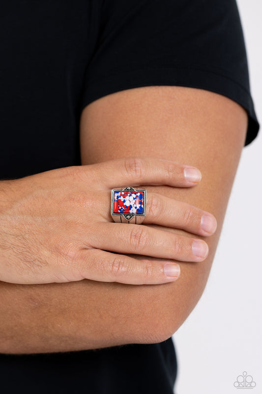Startling Stones Red Ring - Jewelry by Bretta