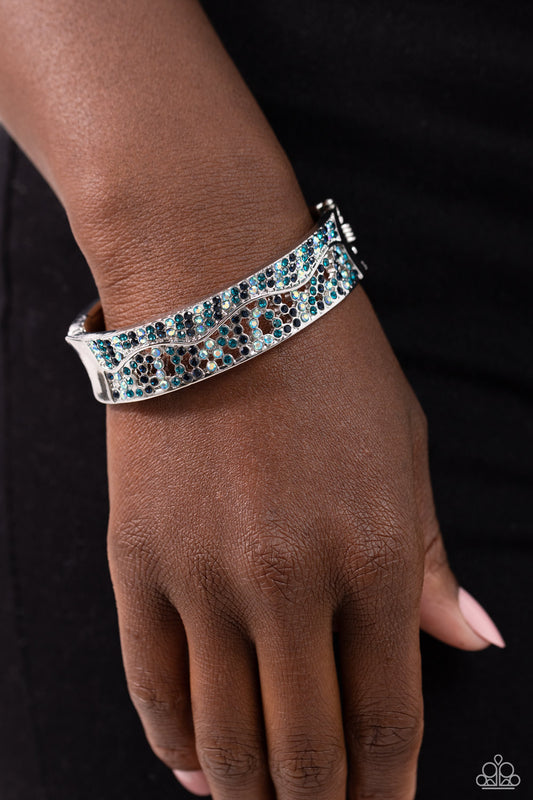 Wavy Whimsy Blue Bracelet - Jewelry by Bretta