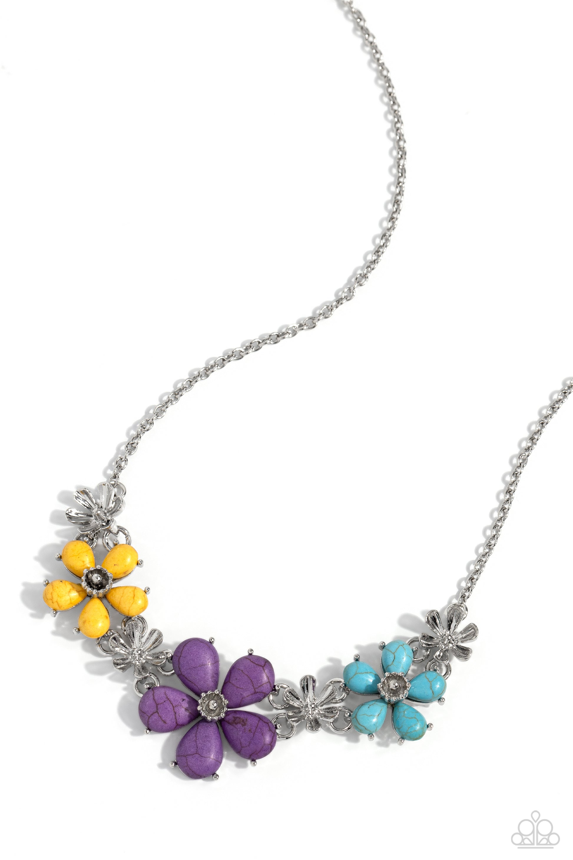 Growing Garland Purple Necklace - Jewelry by Bretta