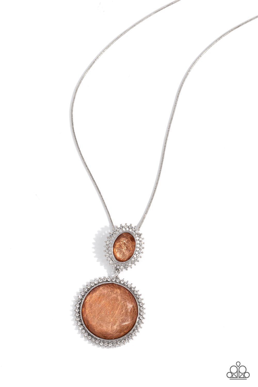 Castle Cadenza Orange Necklace - Jewelry by Bretta