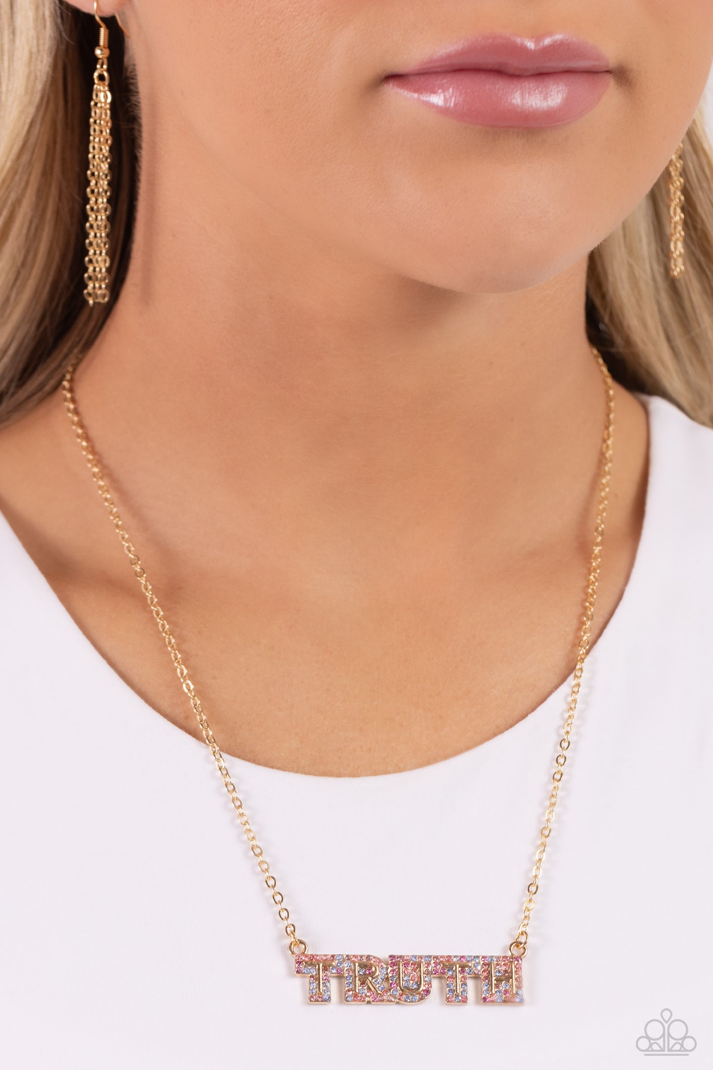Truth Trinket Gold Necklace - Jewelry by Bretta