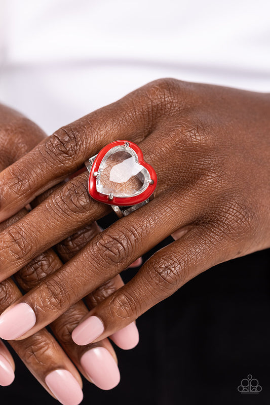 Hallmark Heart Red Ring - Jewelry by Bretta