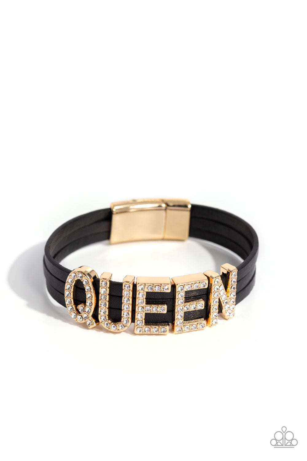 Queen of My Life Gold Bracelet - Jewelry by Bretta