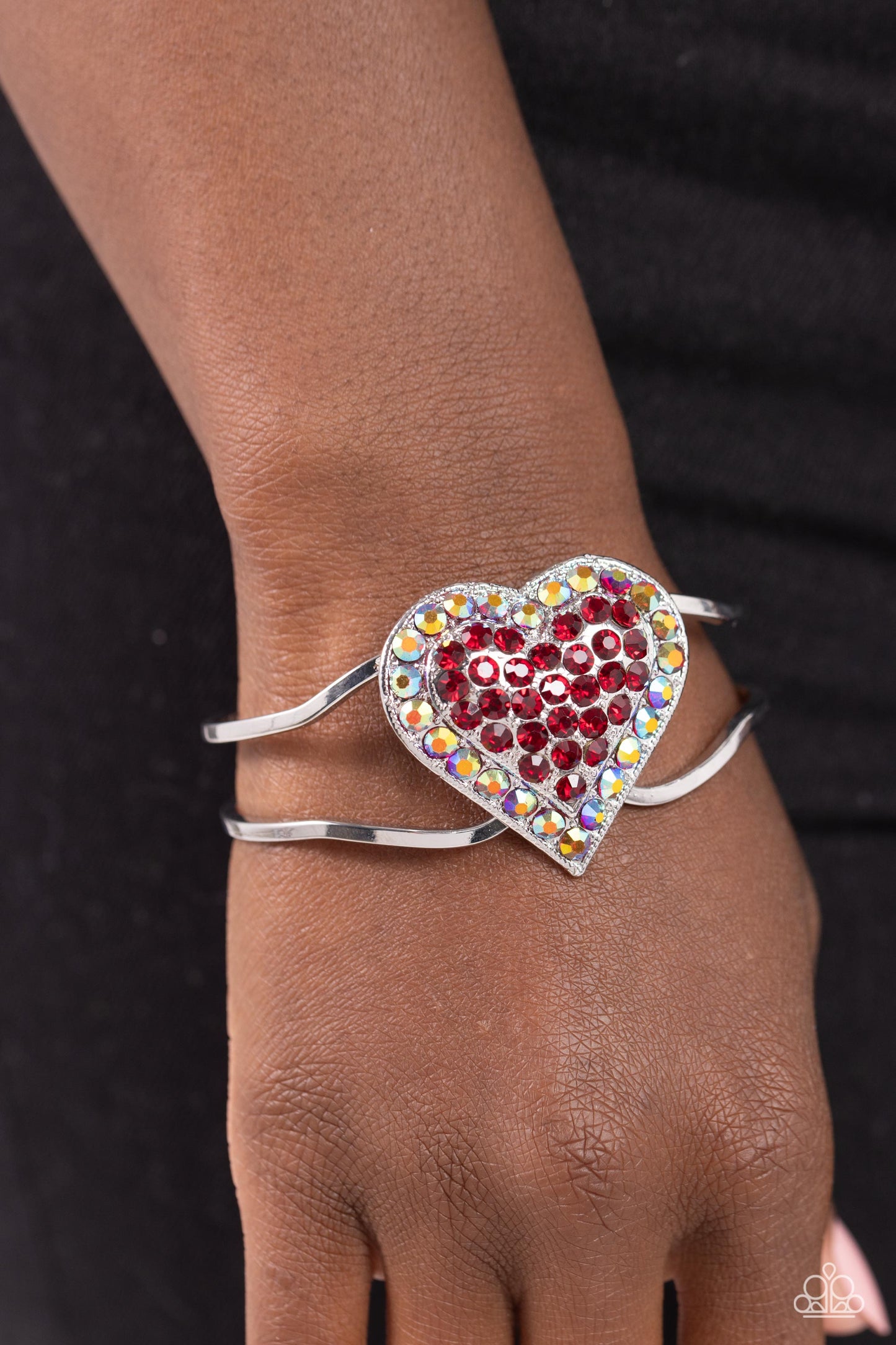 Flirtatious Finale Red BRACELET - Jewelry by Bretta