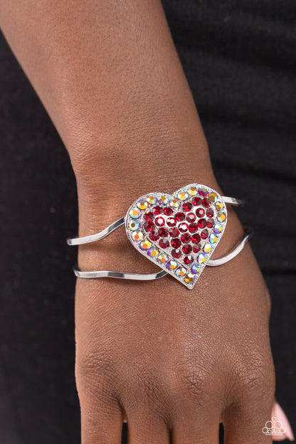 Flirtatious Finale Red BRACELET - Jewelry by Bretta
