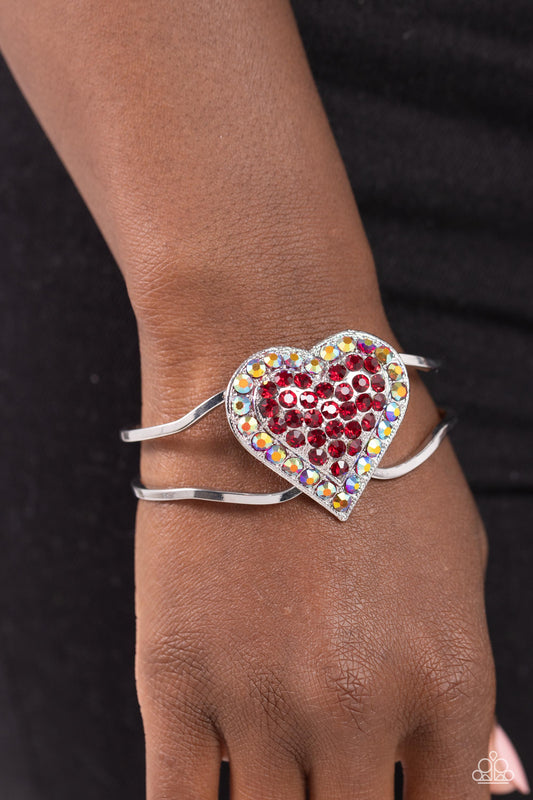 Flirtatious Finale Red BRACELET - Jewelry by Bretta