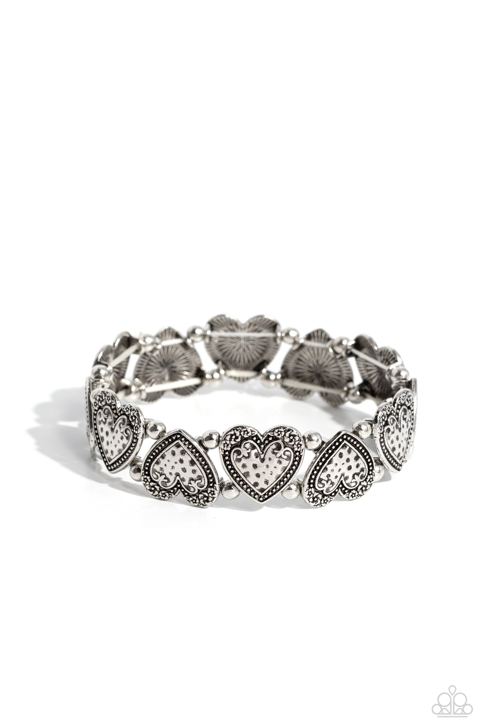 Date Night Deluxe Silver Bracelet - Jewelry by Bretta