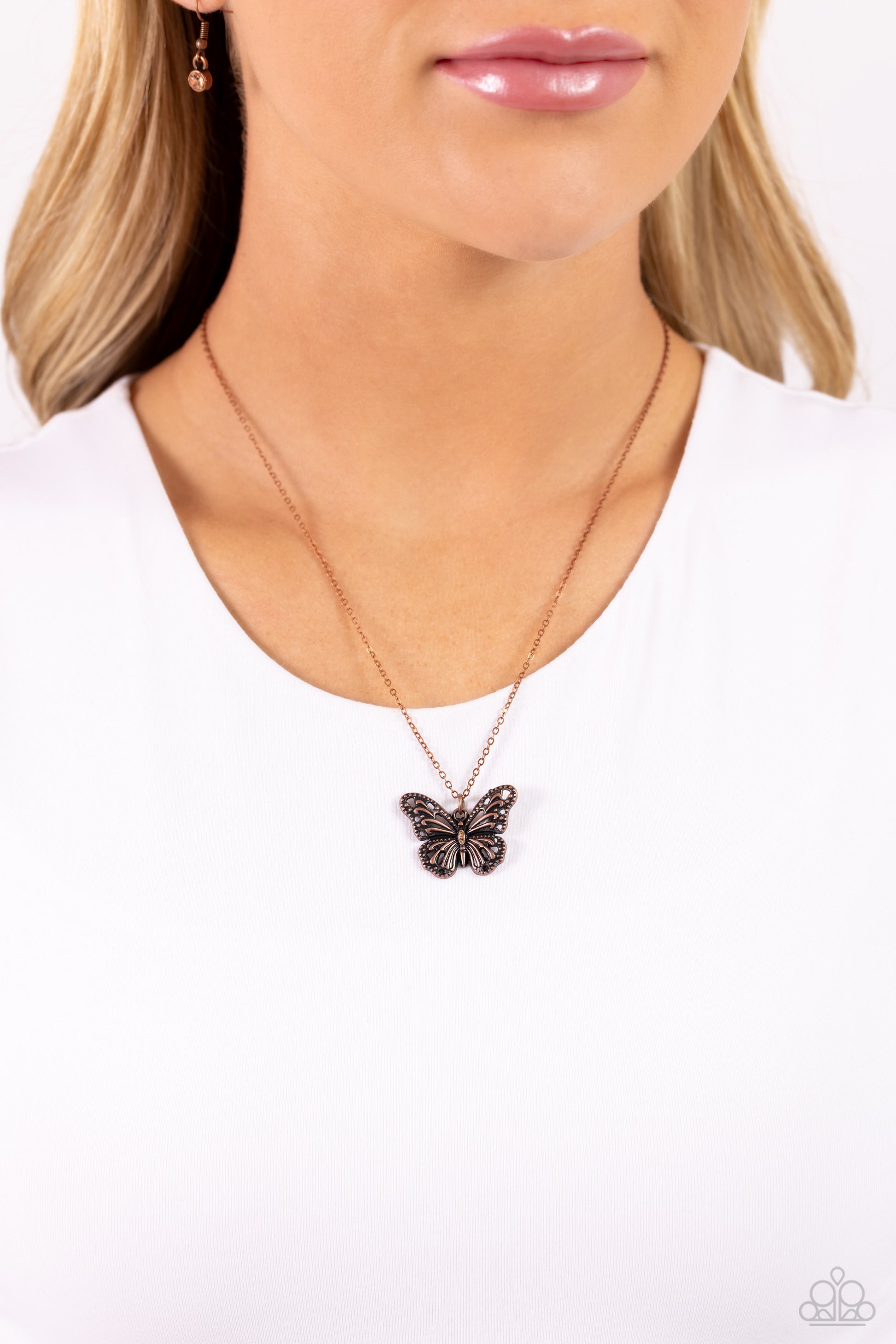 Textured Talent Copper Necklace - Jewelry by Bretta