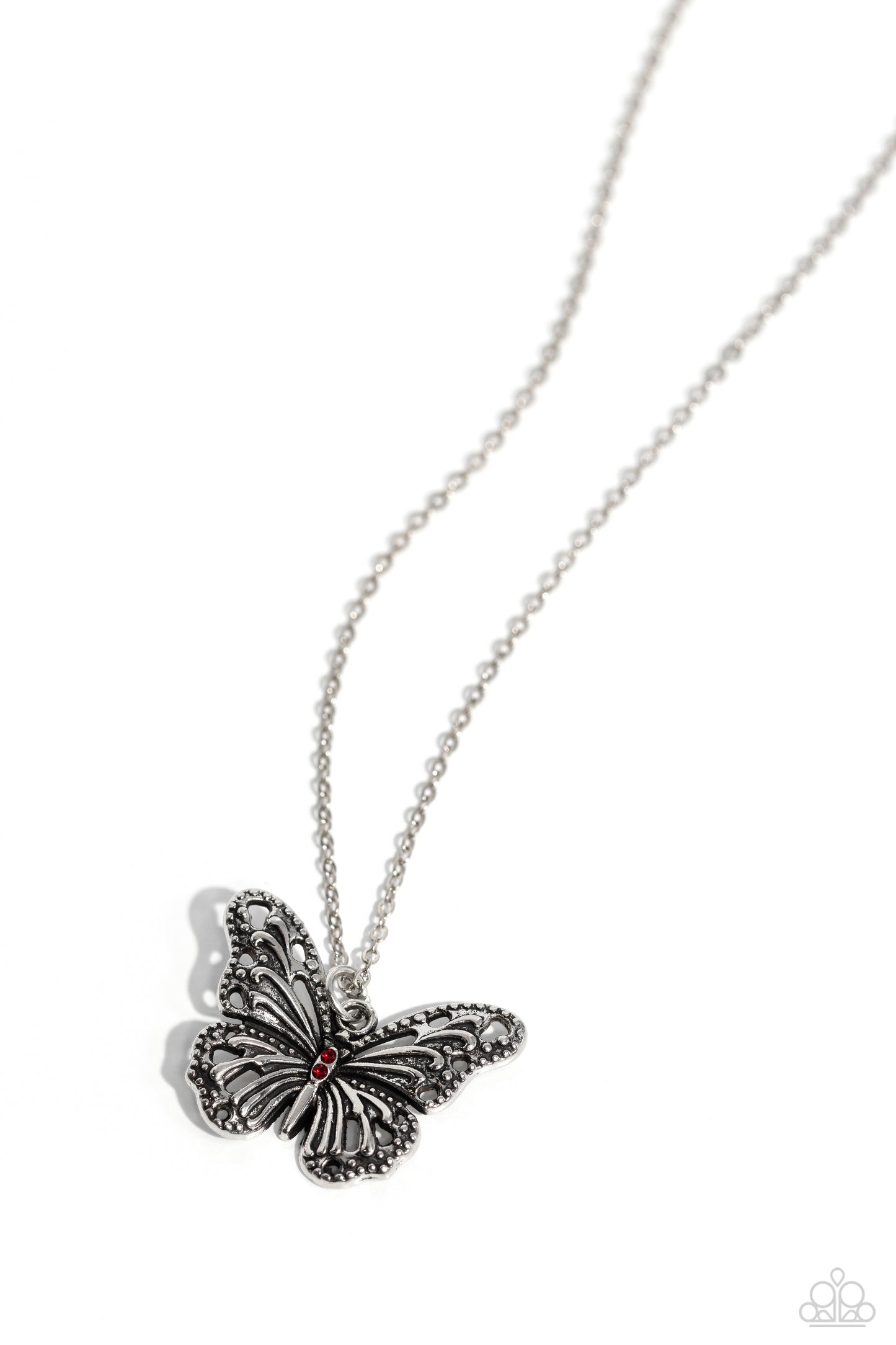 Textured Talent Red Necklace - Jewelry by Bretta