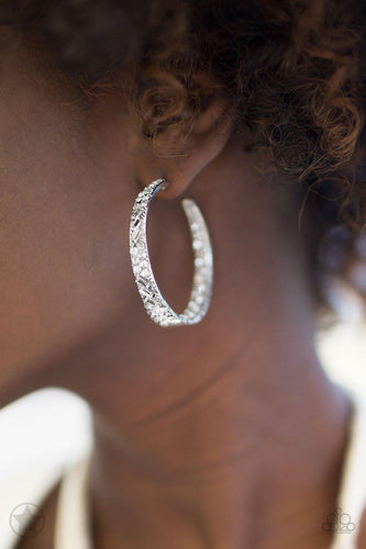 GLITZY By Association Silver Earrings - Jewelry by Bretta