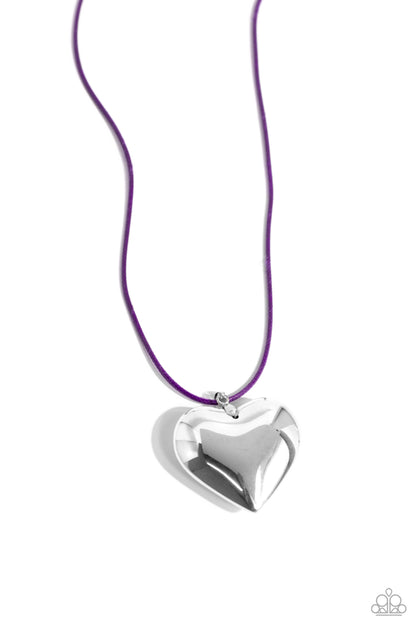 Devoted Daze Purple Necklace - Jewelry by Bretta