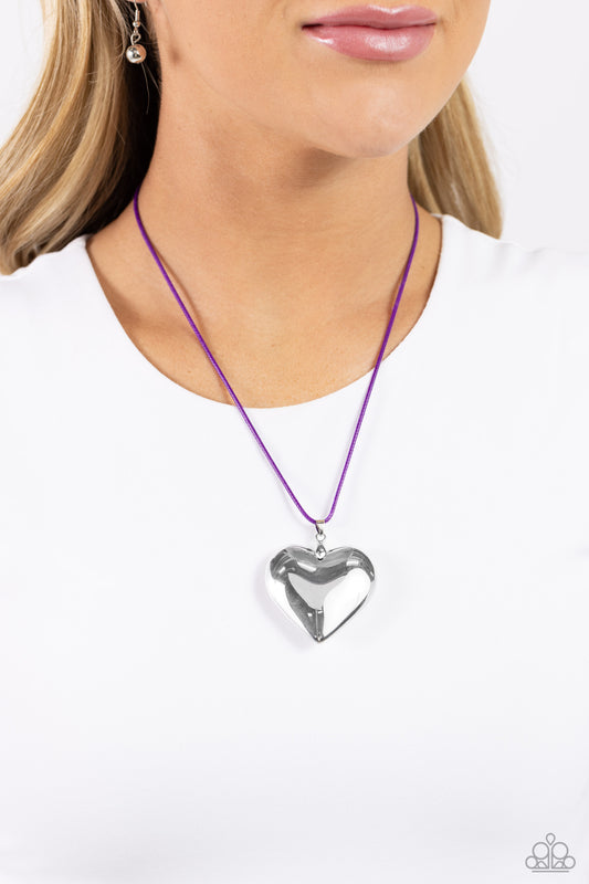 Devoted Daze Purple Necklace - Jewelry by Bretta