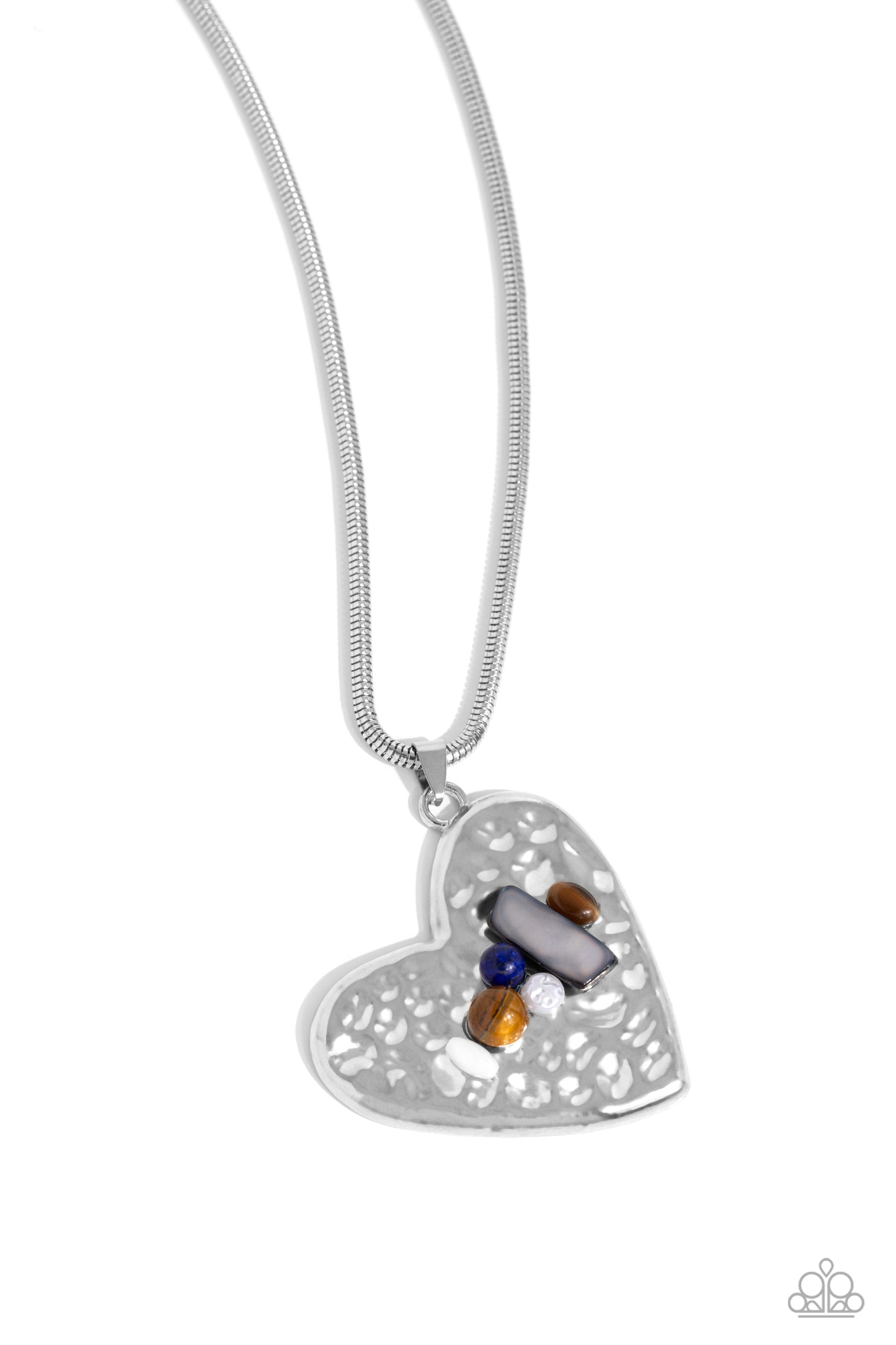 Tilted Trailblazer Brown Necklace - Jewelry by Bretta
