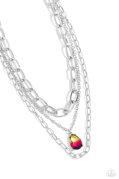 Teardrop Tiers Multi Necklace - Jewelry by Bretta