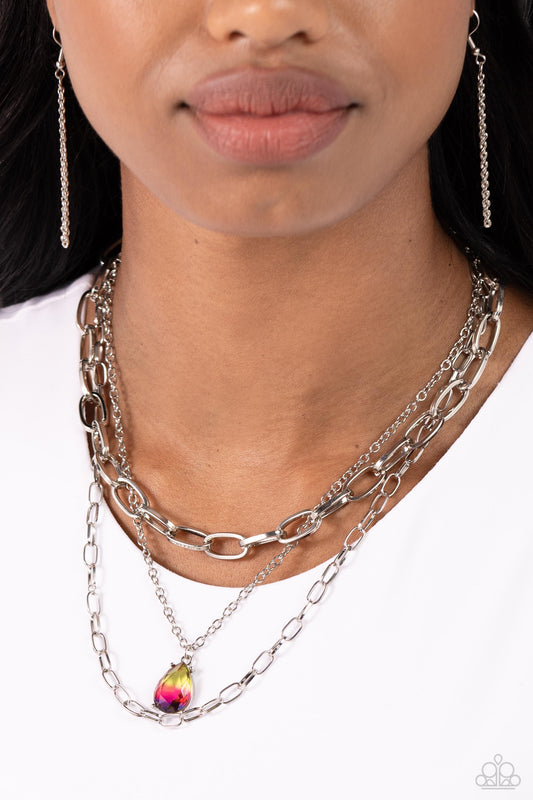 Teardrop Tiers Multi Necklace - Jewelry by Bretta