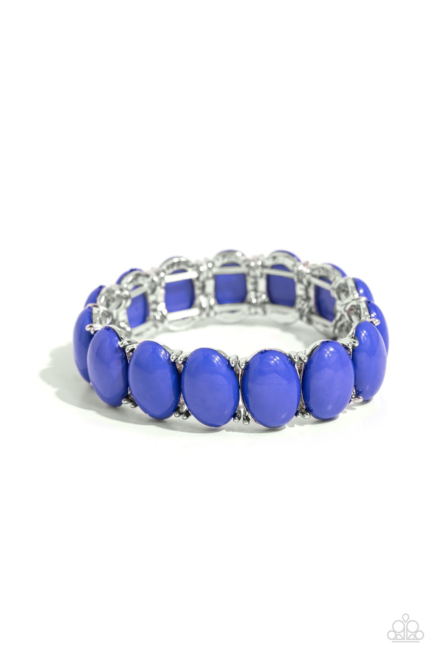 Starting OVAL Blue Bracelet - Jewelry by Bretta