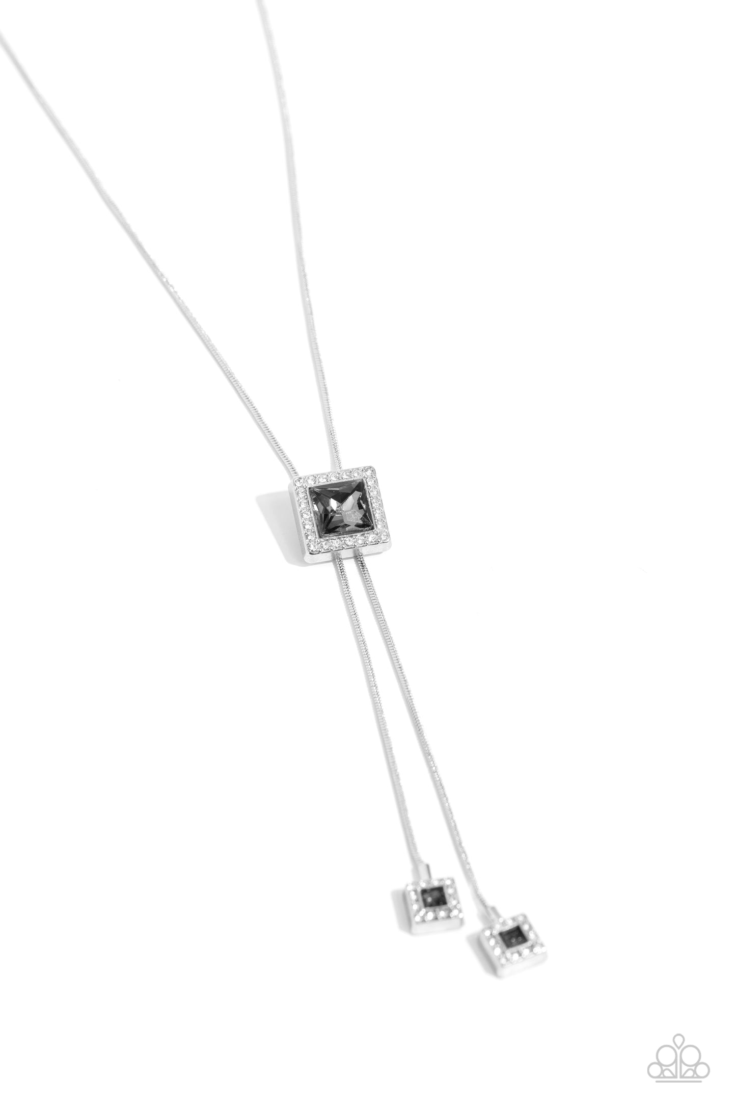 I Solemnly SQUARE Silver Necklace - Jewelry by Bretta