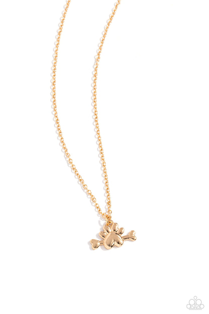 Loyal Companion Gold Necklace - Jewelry by Bretta