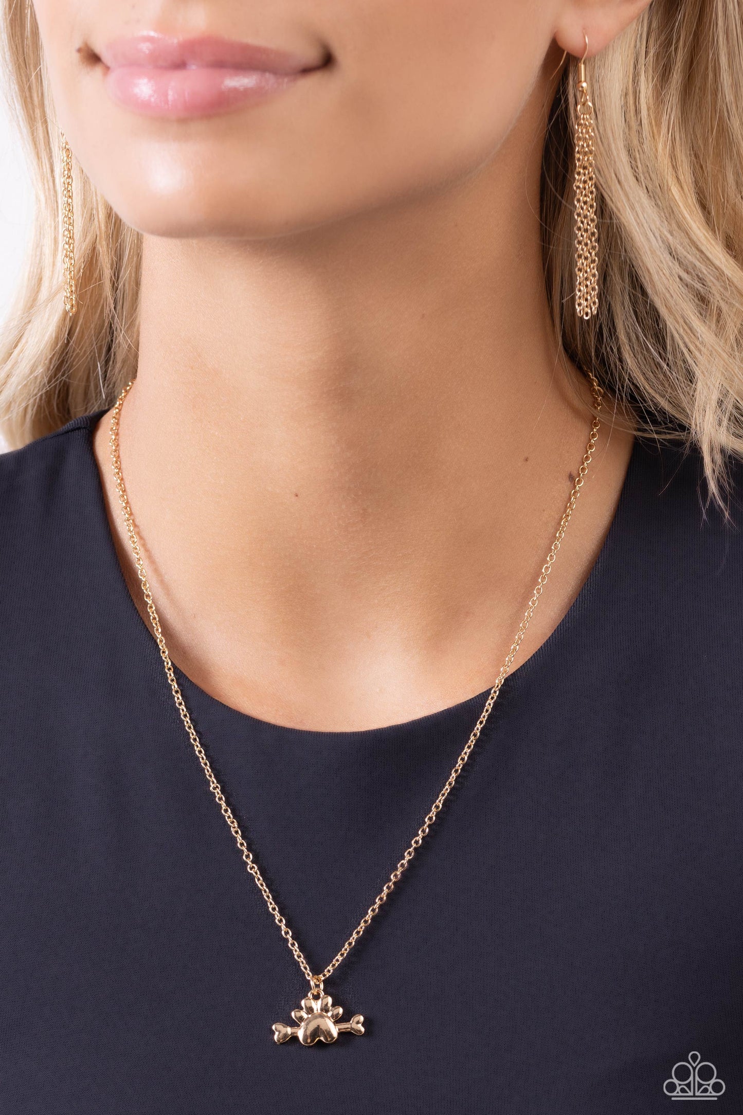 Loyal Companion Gold Necklace - Jewelry by Bretta