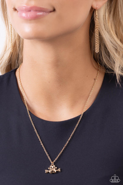 Loyal Companion Gold Necklace - Jewelry by Bretta