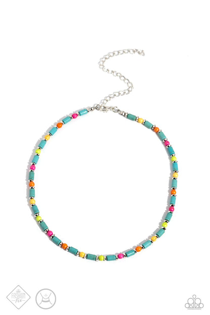Arid Ambiance Blue Necklace - Jewelry by Bretta