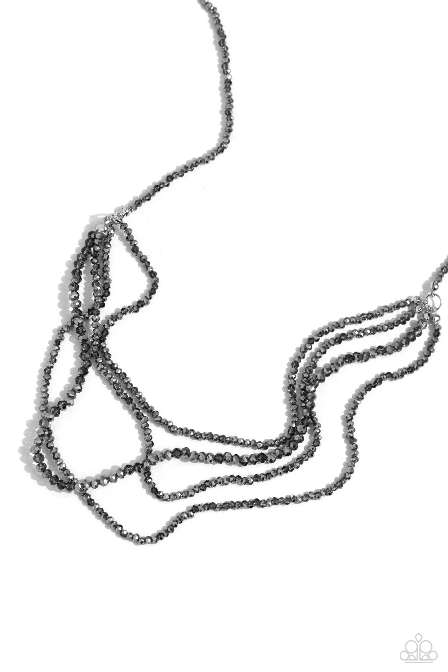 Candescent Cascade Silver Necklace - Jewelry by Bretta